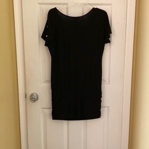 WHBM black mini dress